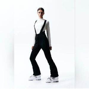 H&M Black Ski Pants Water Repellent